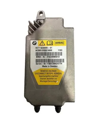 BMW 5 F10 F11 Airbag control unit/module 9239985