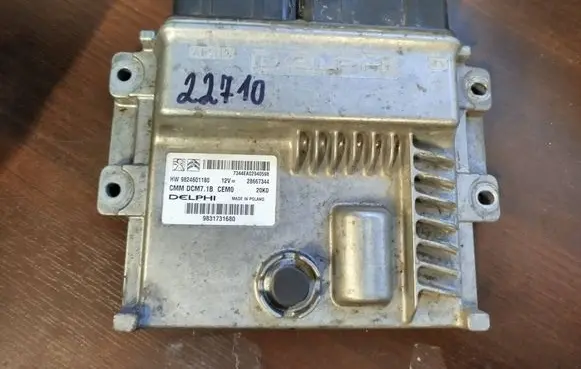 Citroen Jumper Engine control unit/module 9824601180 28667344