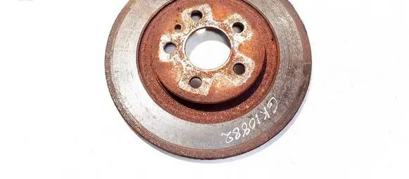 Citroen C8 Rear brake disc NEVENTILIUOJAMAS