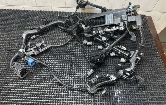 Engine installation wiring loom