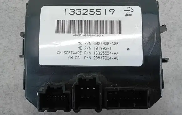 Opel Insignia A Other control units/modules 13325519