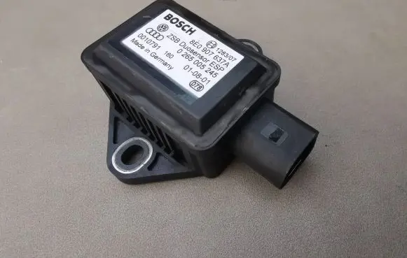 Audi A4 S4 B6 8E 8H ESP acceleration yaw rate sensor 8E0907637A 0265005245 0010791