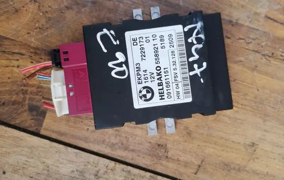 BMW 3 E90 E91 Injection control unit/module 55892110