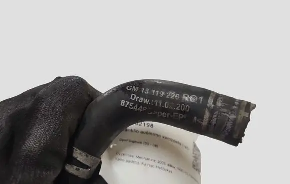 Opel Signum Engine coolant pipe/hose 13119226