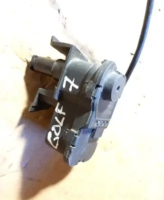Fuel tank cap lock motor
