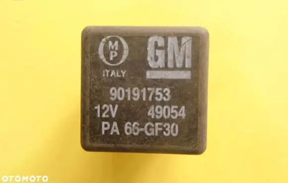 Opel Zafira A Other relay 90191753