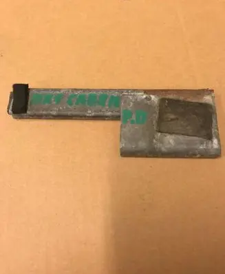 Volkswagen Golf I Front door window/glass frame 