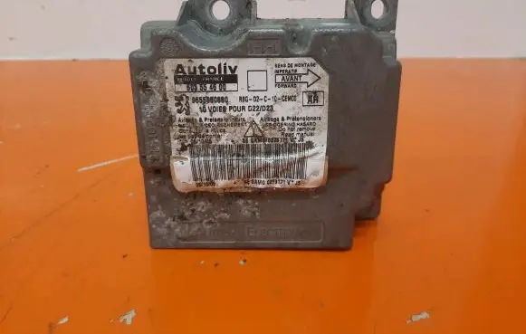 Peugeot 407 Airbag control unit/module 603554600