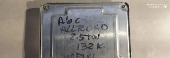 Audi A6 S6 C5 4B Engine control unit/module 4Z7907401B