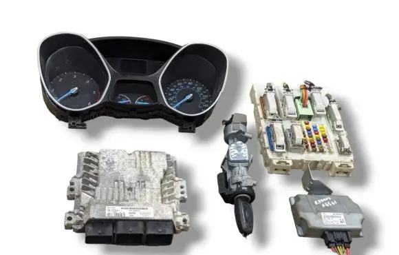 Ford Focus Engine ECU kit and lock set S180133037C BV61-12A650-SK