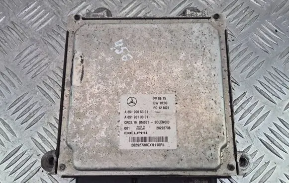 Mercedes-Benz E W212 Engine control unit/module A6519005301 28292738 A6519013301