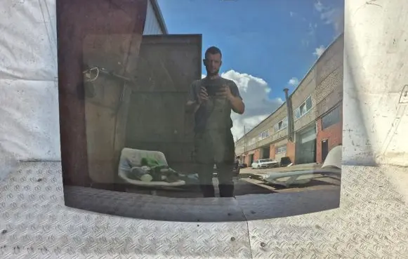 Hyundai ix35 Sunroof glass KH44
