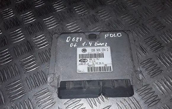 Volkswagen Polo III 6N 6N2 6NF Engine control unit/module 036906034d