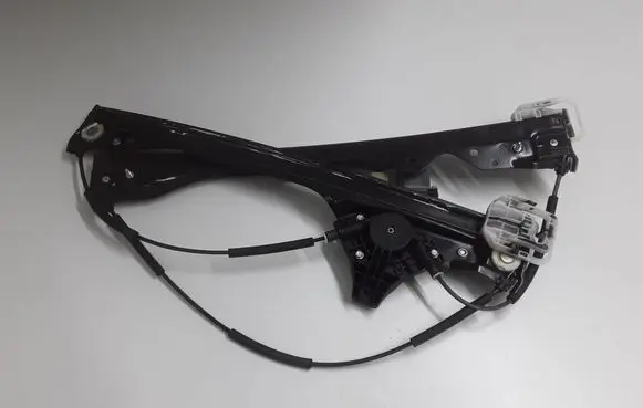 Front door window regulator with motor