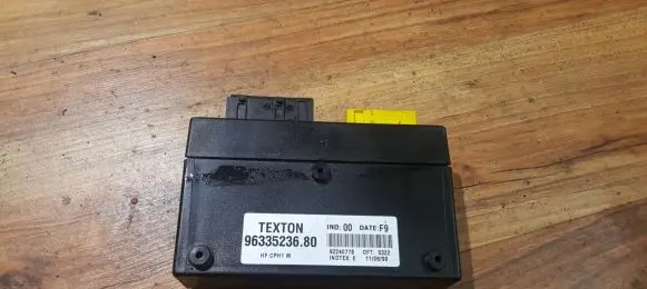 Other control units/modules