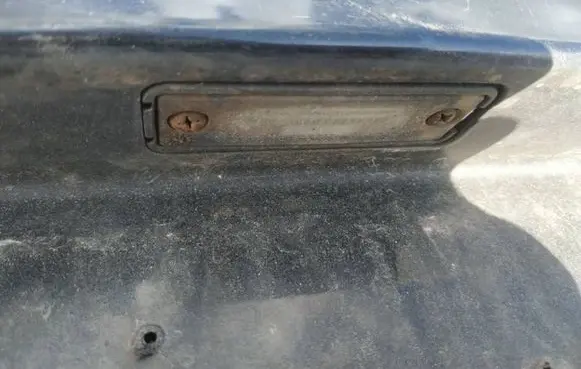 Volkswagen Golf IV Number plate light