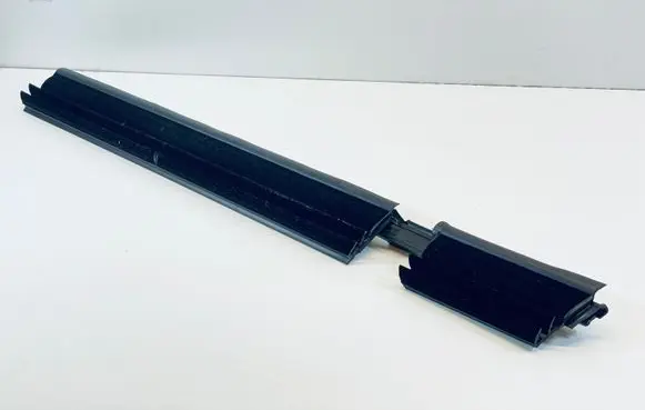Mercedes-Benz EQC Rubber seal rear door window/glass A2937352100