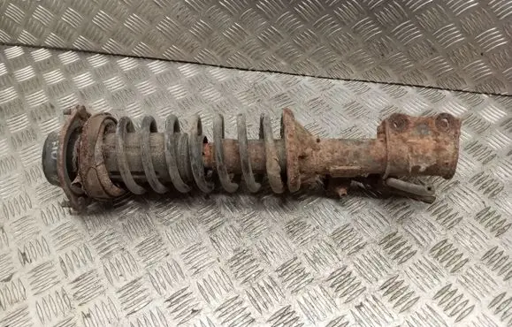 Front shock absorber with coil spring