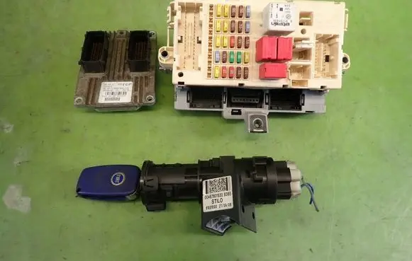 Fiat Stilo Engine ECU kit and lock set 