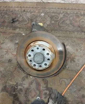 Volkswagen PASSAT B8 Rear wheel hub spindle/knuckle 
