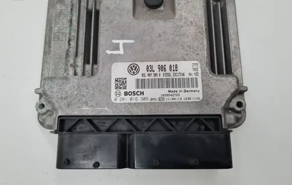 Volkswagen Golf VI Engine control unit/module 03L906018 03L907309R 0281016309