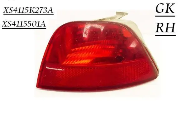 Ford Focus Rear fog light XS4115K273A XS4115501A