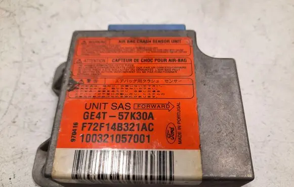 Mazda 626 Airbag control unit/module 100321057001 GE4T57K30A F72F14B321AC