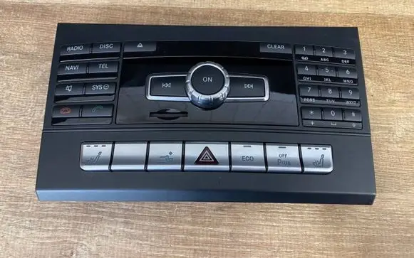 Mercedes-Benz E C207 W207 Interior fan control switch A2079059401 03470114100
