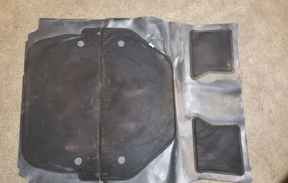 BMW 7 E38 Trunk/boot mat liner 51478165218