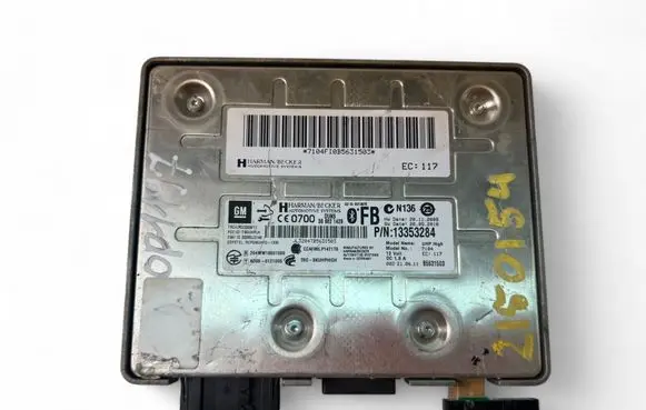Opel Astra J Bluetooth control unit module 13353284