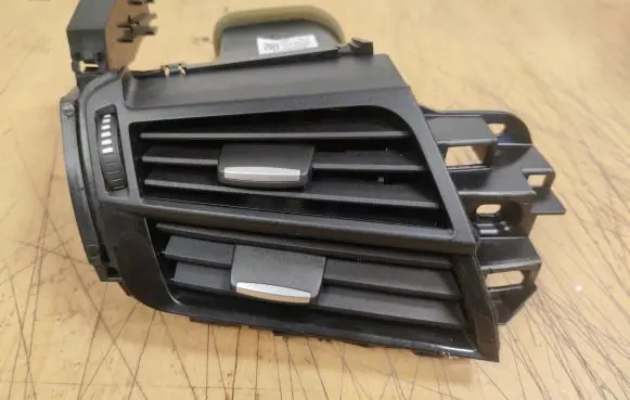 Dashboard side air vent grill/cover trim