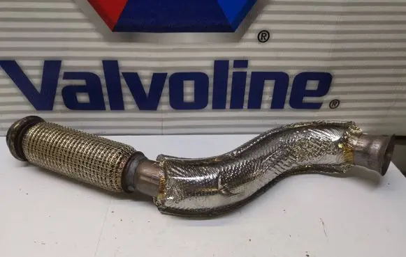 Peugeot 308 Muffler pipe connector clamp 