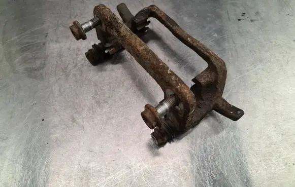 Peugeot 407 Brake caliper pad carrier rear 9656252080 320350