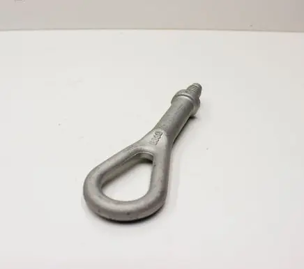 Towing hook eye