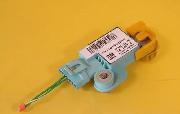 Airbag deployment crash/impact sensor