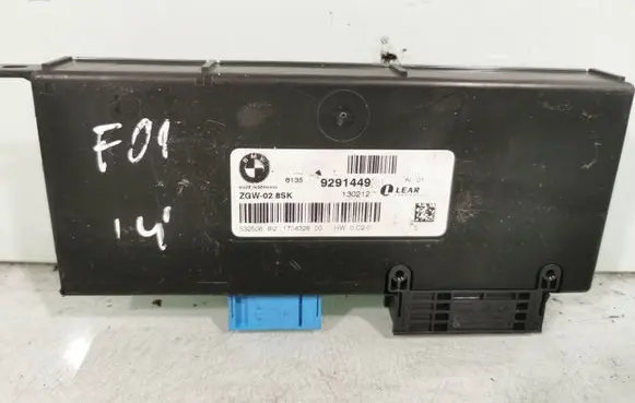 BMW 7 F01 F02 F03 F04 Gateway control module 9291449 130212