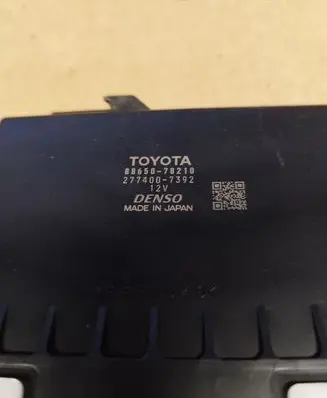 Lexus NX Air conditioning/heating control unit 8865078210 2774007392