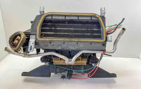 Interior heater climate box assembly