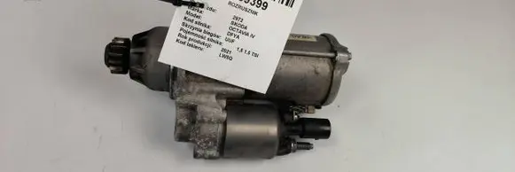 Skoda Octavia Mk4 Starter motor 0AM911022C