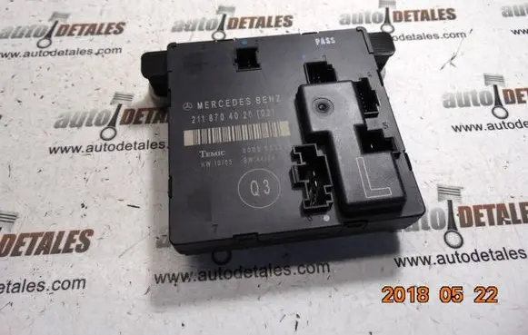 Mercedes-Benz E W211 Door control unit/module A2118704026