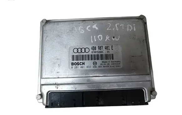 Audi A6 S6 C5 4B Engine control unit/module 4B0907401E 0281001833 28RTE220