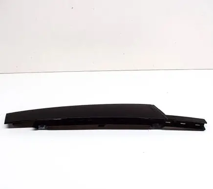 Front door glass trim molding