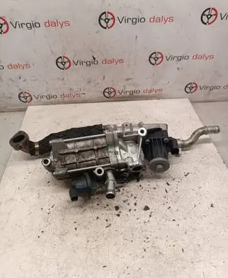 Jaguar XF X250 EGR valve cooler 9X2Q9U438DA