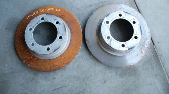 Toyota Land Cruiser (HDJ90) Front brake disc