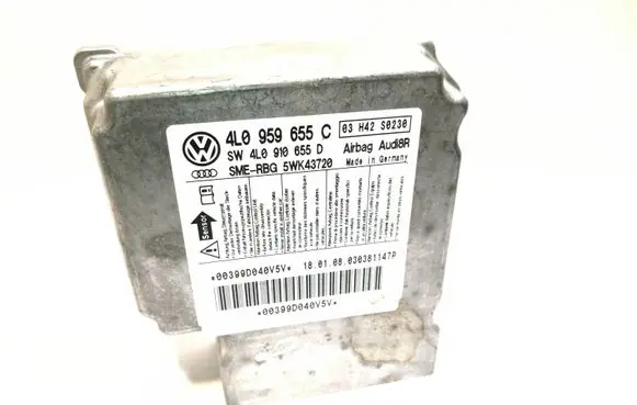 Audi Q7 4L Airbag control unit/module 4L0910655D 4L0959655C 5WK43720
