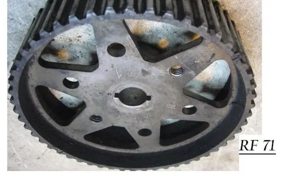 Mazda 626 Fuel pump gear (pulley) RF71