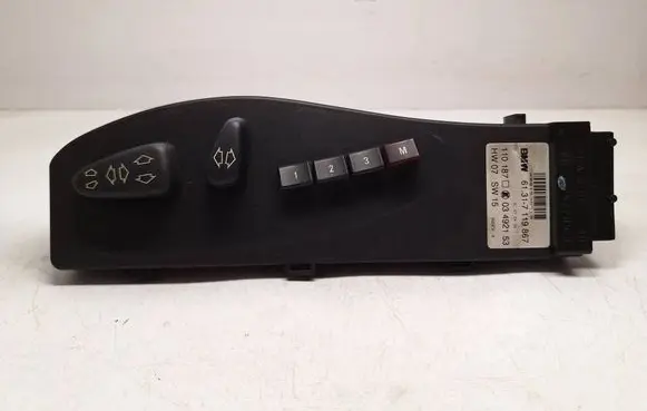 BMW X5 E53 Seat control switch 61317119867 61304318615 52108245383