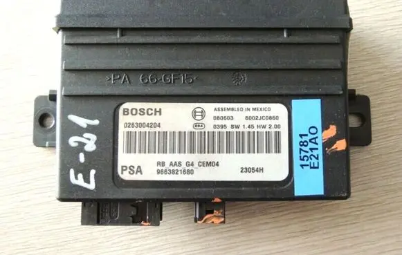 Citroen C5 Parking PDC control unit/module 6590CX 9663821680