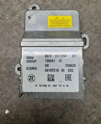BMW i3 Airbag control unit/module 7911250 5A41CA1 65777911250