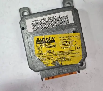 Peugeot 206 Airbag control unit/module 9636894080 550541500
